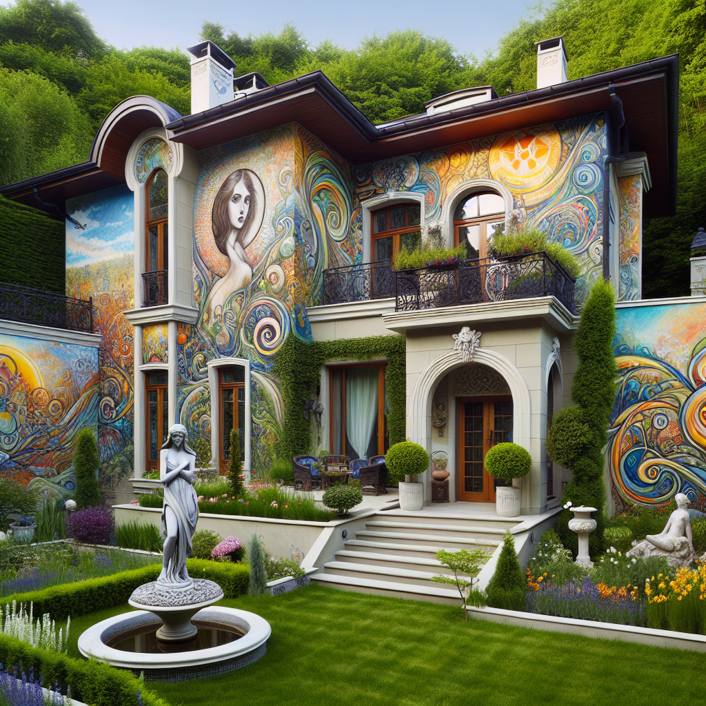 Outdoor Artistry: Incorporating Art into Your Home's Exterior