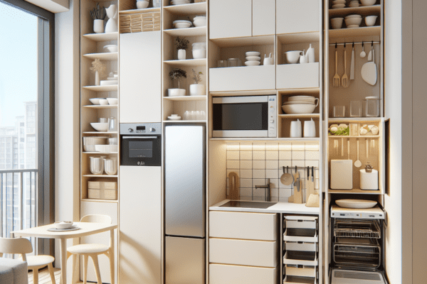 Space-Saving Solutions for Apartment Kitchens