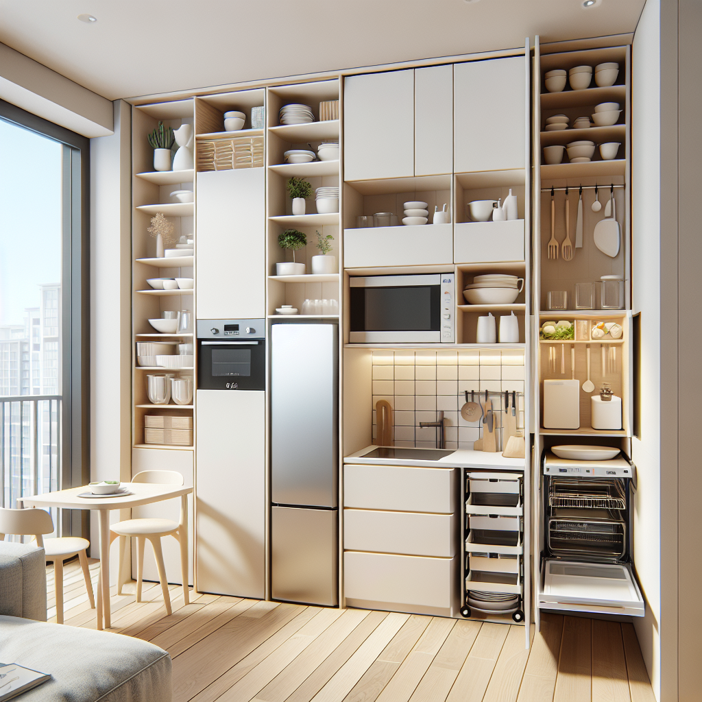 Space-Saving Solutions for Apartment Kitchens