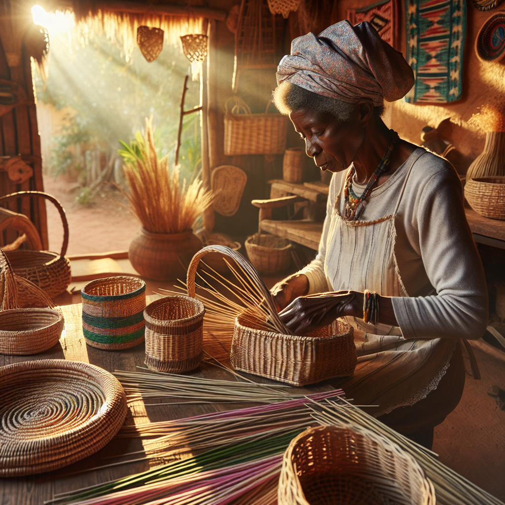 Woven Basket Crafting