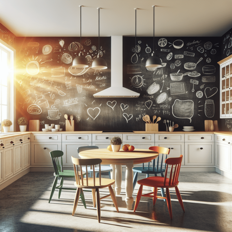 Chalkboard Walls: Functional and Fun Kitchen Update