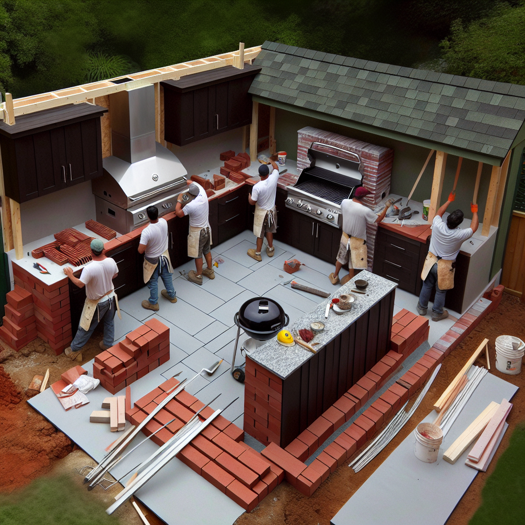 DIY Outdoor Kitchen: Building Basics