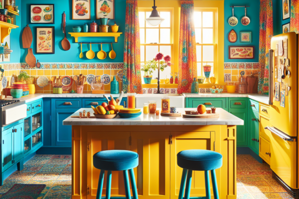 Bright and Bold: Infusing Color into Your Kitchen
