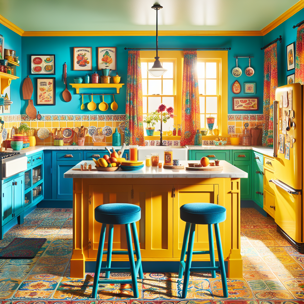 Bright and Bold: Infusing Color into Your Kitchen