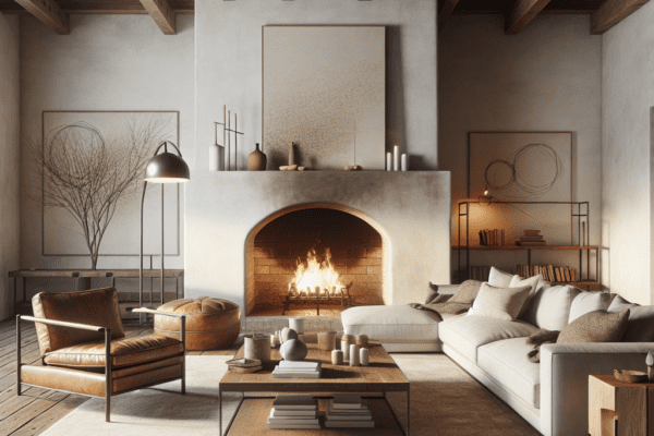 Creating a Modern Rustic Living Room Retreat