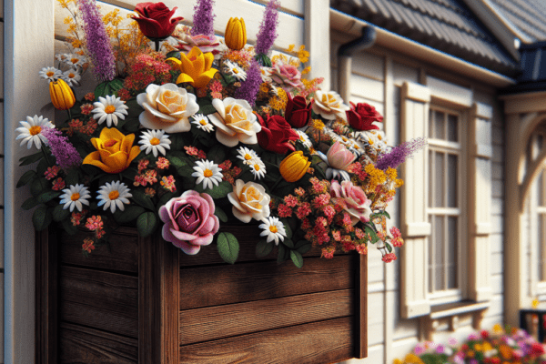 Flower Box Flair: Adding Color and Life to Your Home's Exterior