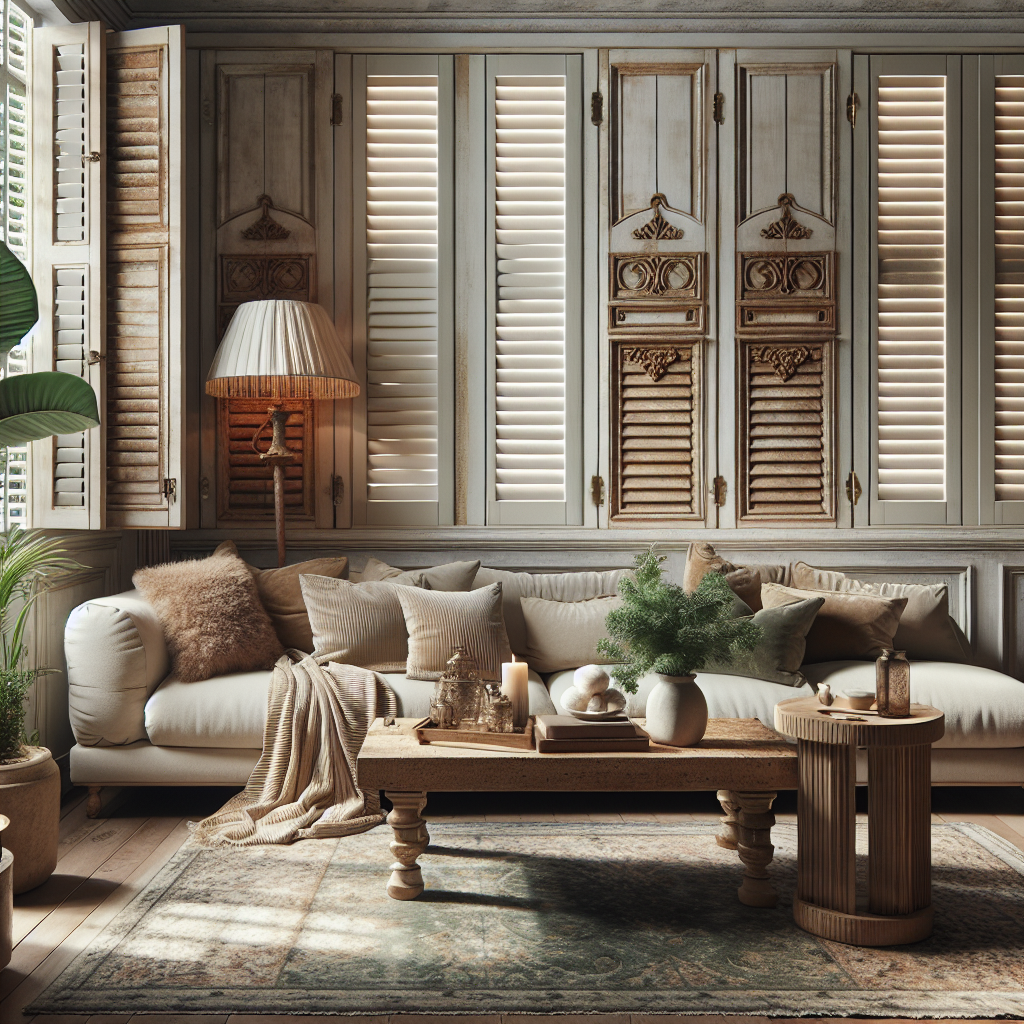 Shutter Chic: Styling Your Home with Decorative Shutters