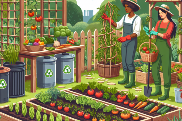 Building a Sustainable Vegetable Garden