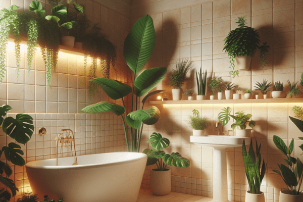 Creating a Bathroom Oasis with Indoor Plants