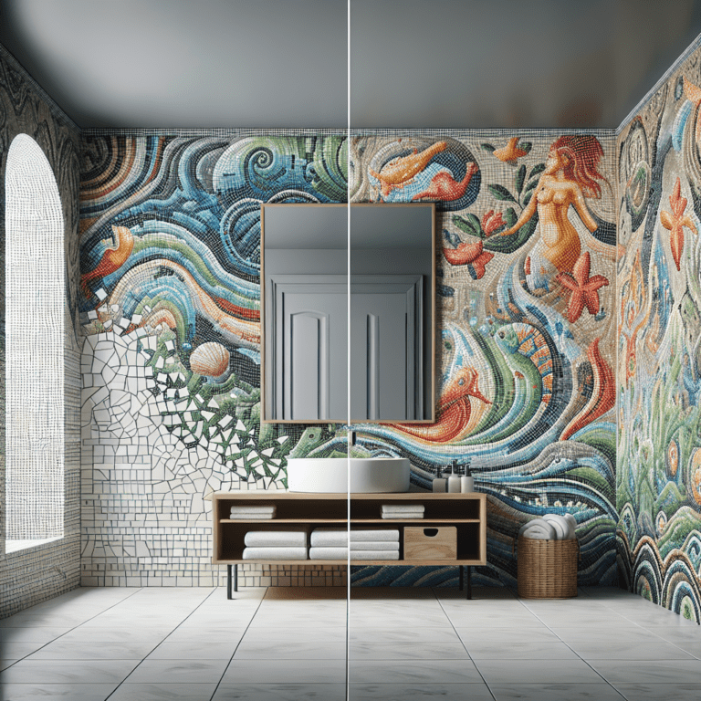 Mosaic Tile Magic: Transforming Your Bathroom Walls