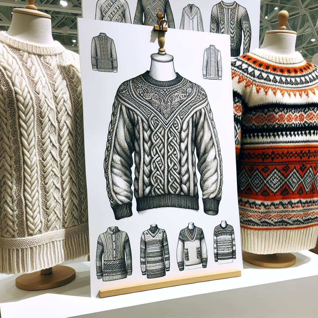 Traditional Sweater Designs: Classic designs like Guernsey/Gansey-style garments and Norwegian fisherman's sweaters are making a comeback​​.