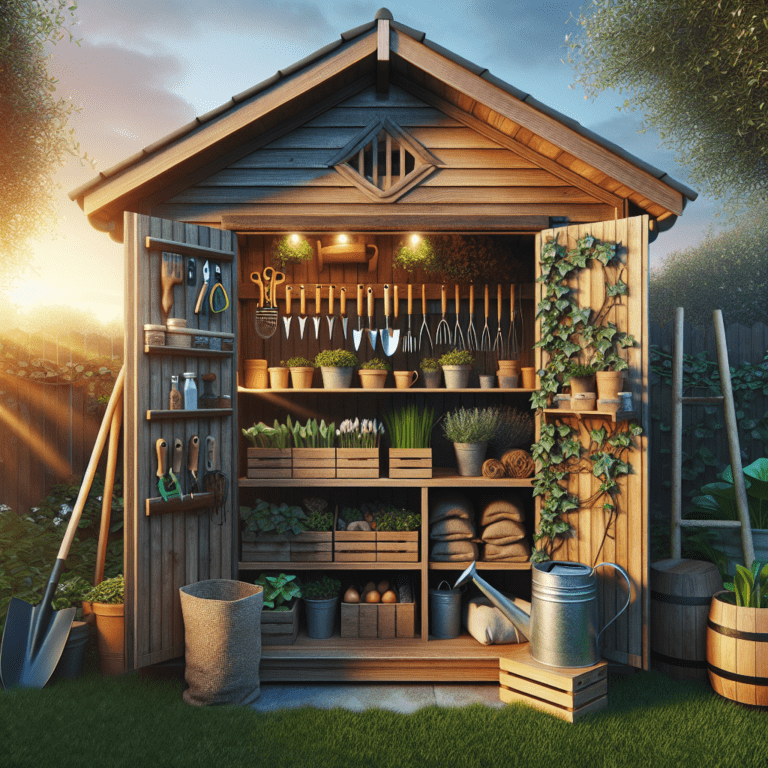 DIY Garden Shed: Storage Solutions