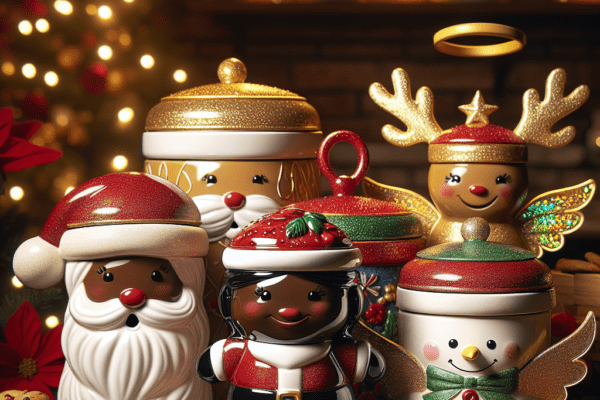 Design Your Own Christmas Cookie Jars for a Sweet and Festive Kitchen Decoration