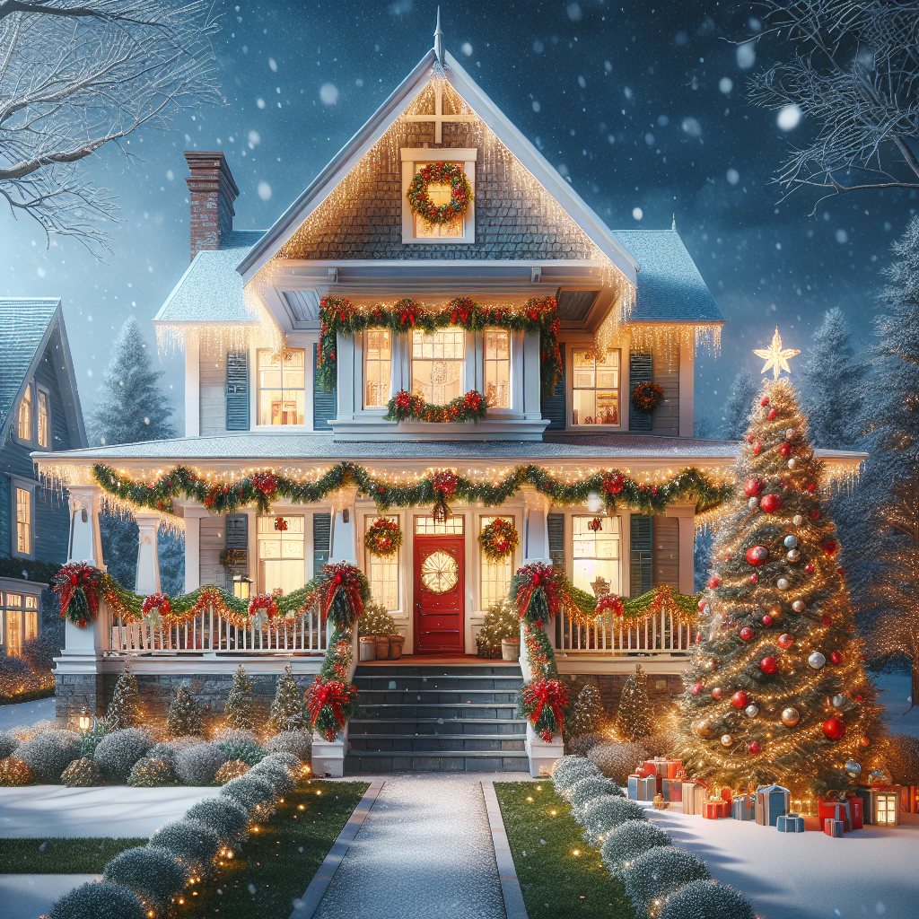 Seasonal Splendor: Decorating Your Home's Exterior for the Holidays