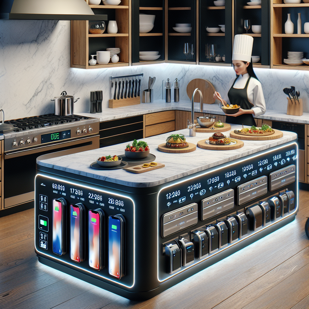 Building a Kitchen Charging Station for Tech-Savvy Homes