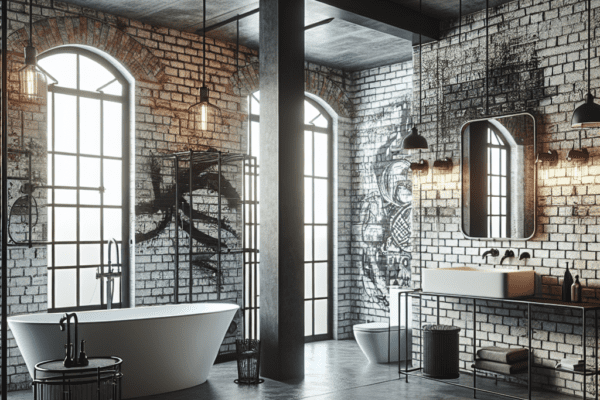 Industrial Edge: Adding Urban Style to Your Bathroom