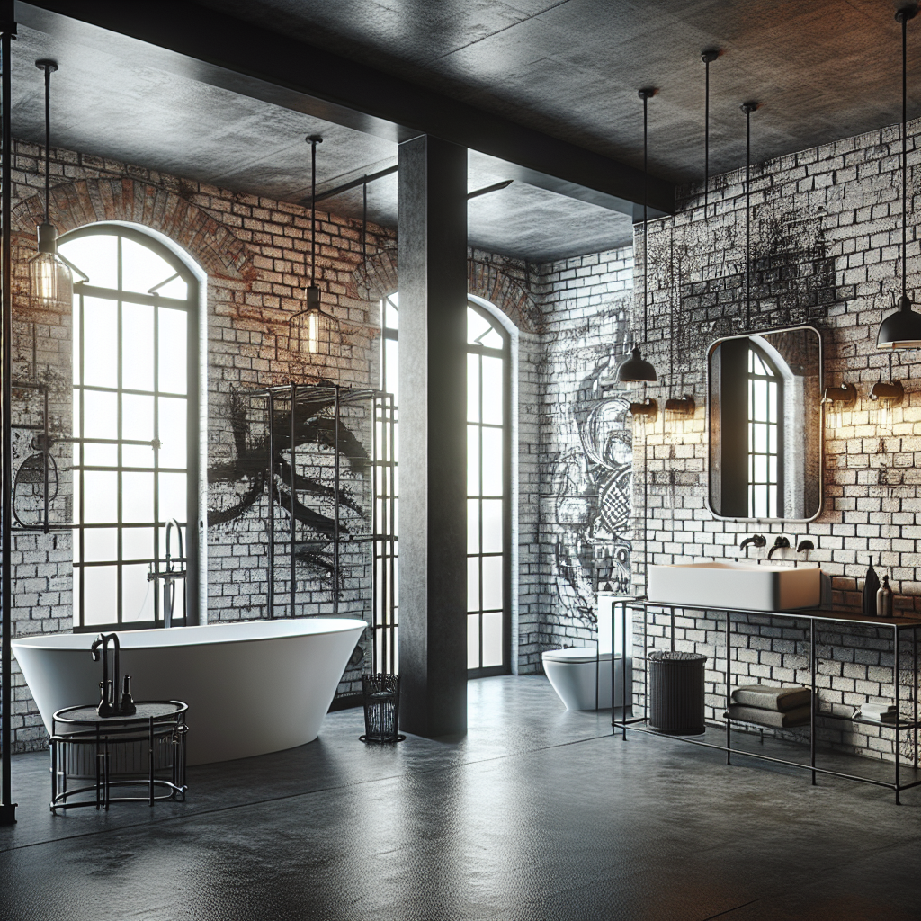 Industrial Edge: Adding Urban Style to Your Bathroom