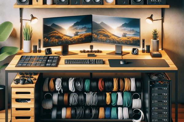 Creating a Sleek Cable Management System