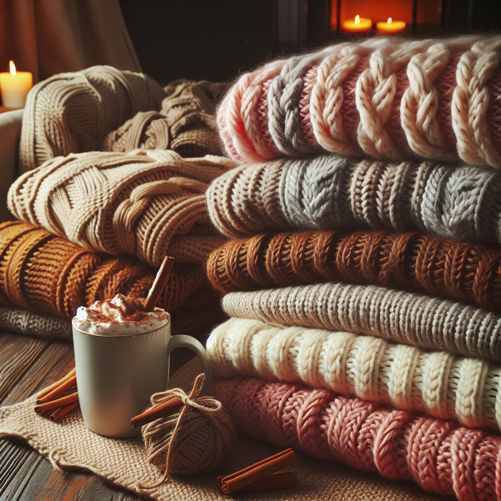 Chunky Knit Cardigans: Oversized and cozy, these cardigans are perfect for snuggling up in colder months.