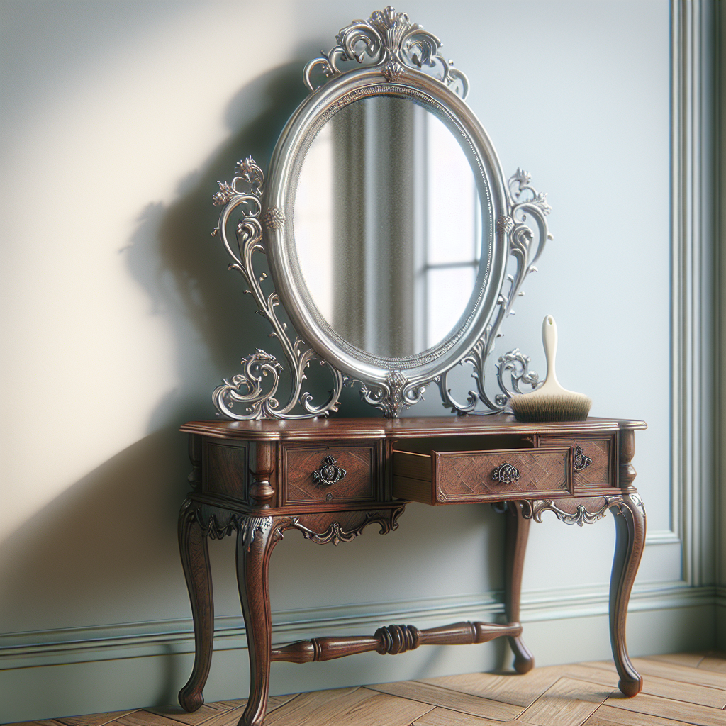 Creating a Vintage-Inspired Vanity Mirror