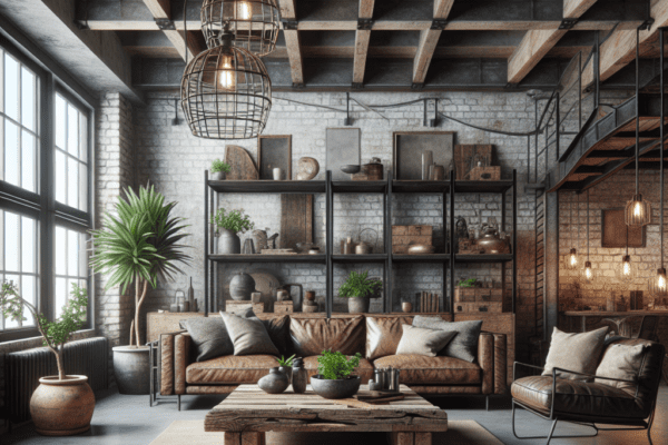 Industrial Chic: Transforming Your Living Room with an Edge