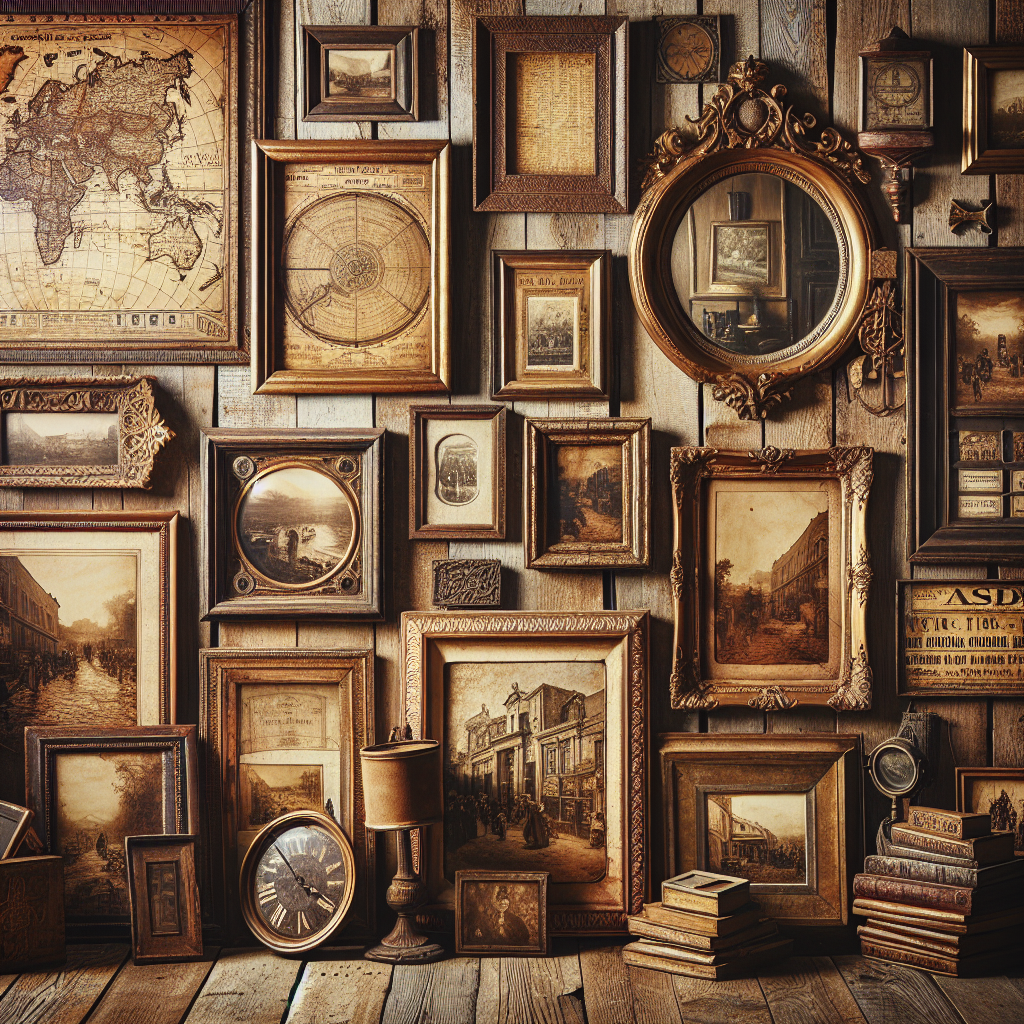 Creating a Nostalgic Gallery Wall with Vintage Finds