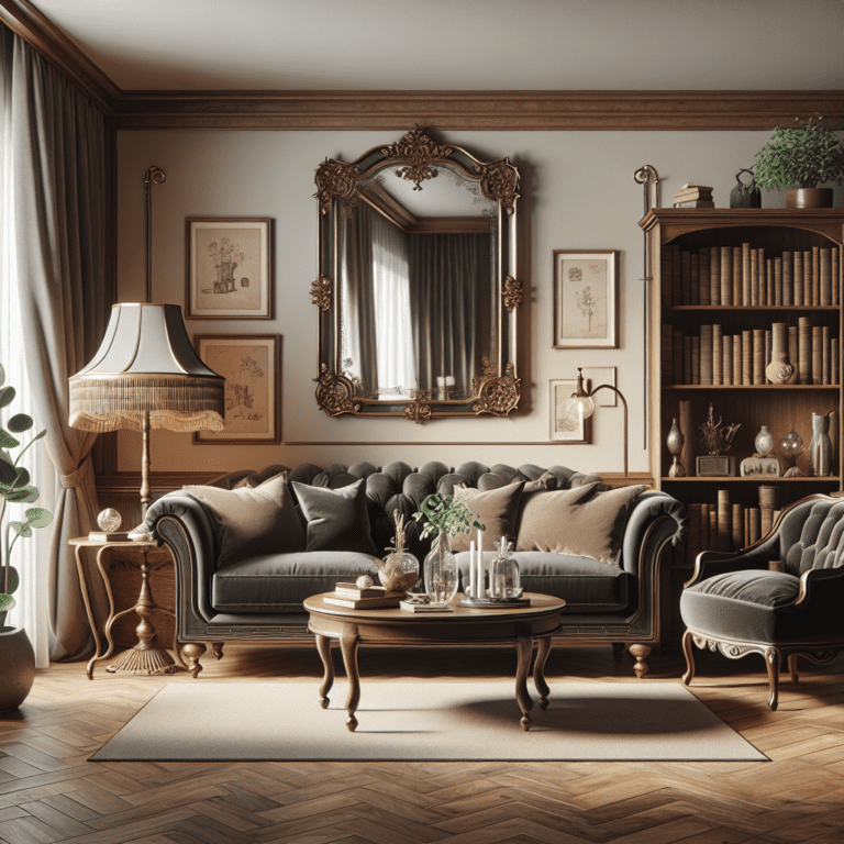 Crafting a Vintage-Inspired Living Room on a Budget