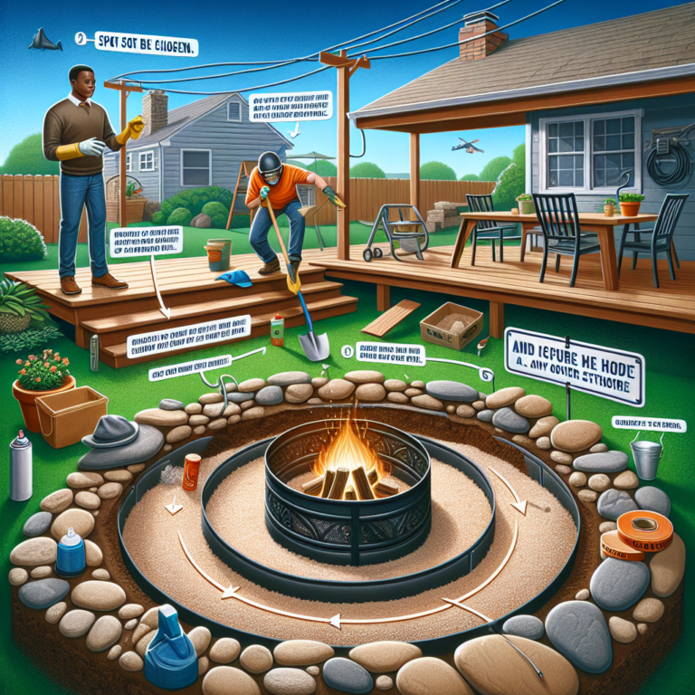 How to Install a Backyard Fire Pit Safely