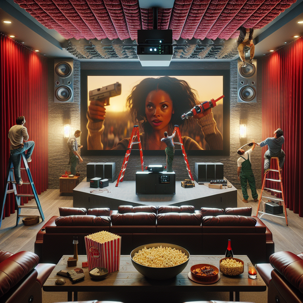 Installing a Home Theater for the Ultimate Movie Night