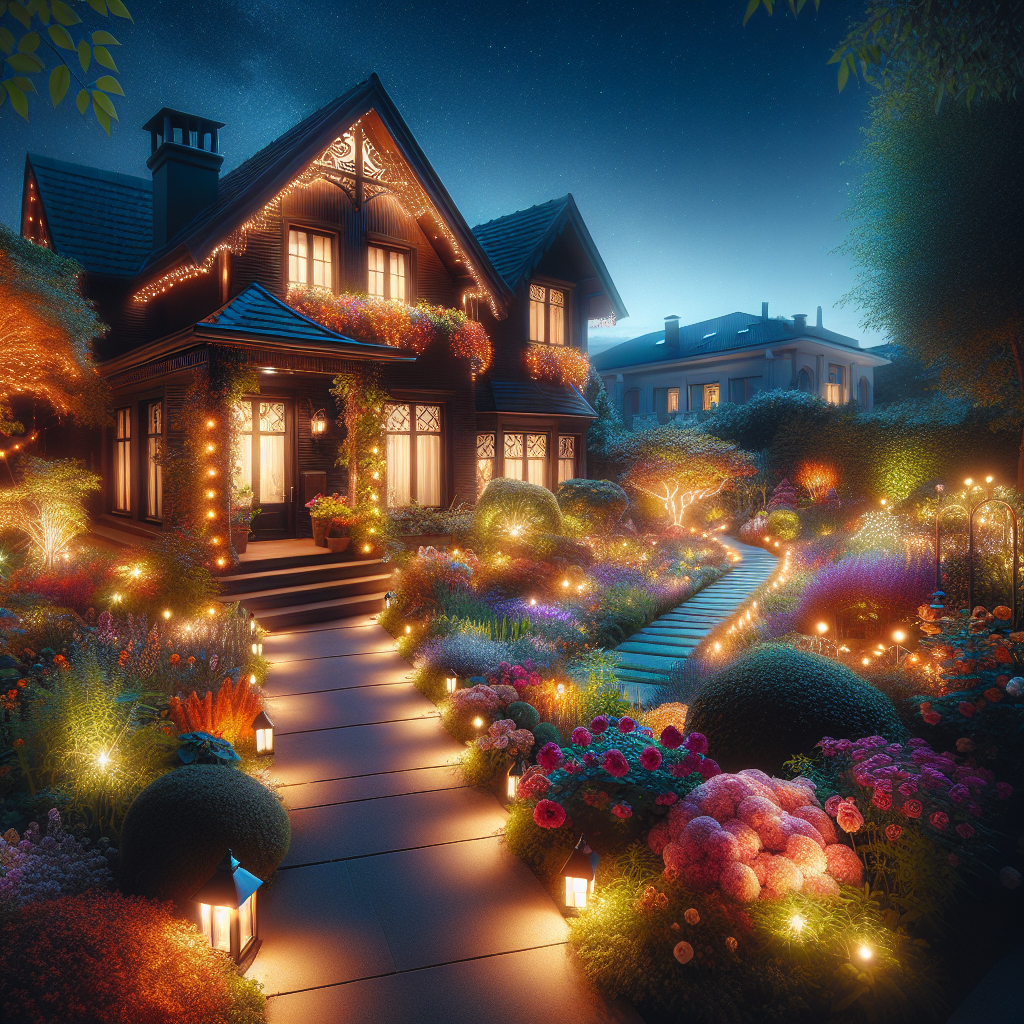 Outdoor Lighting Magic: Illuminating Your Home's Exterior Beautifully
