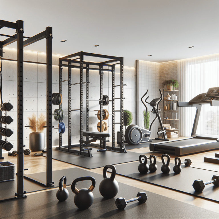 Home Gym Setup with Functional Fitness Equipment