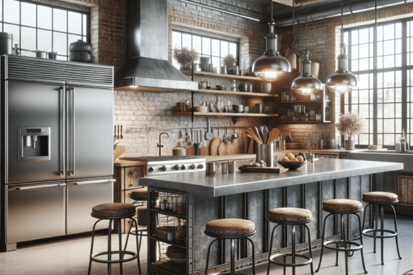 Industrial Chic: Adding Edgy Elements to Your Kitchen