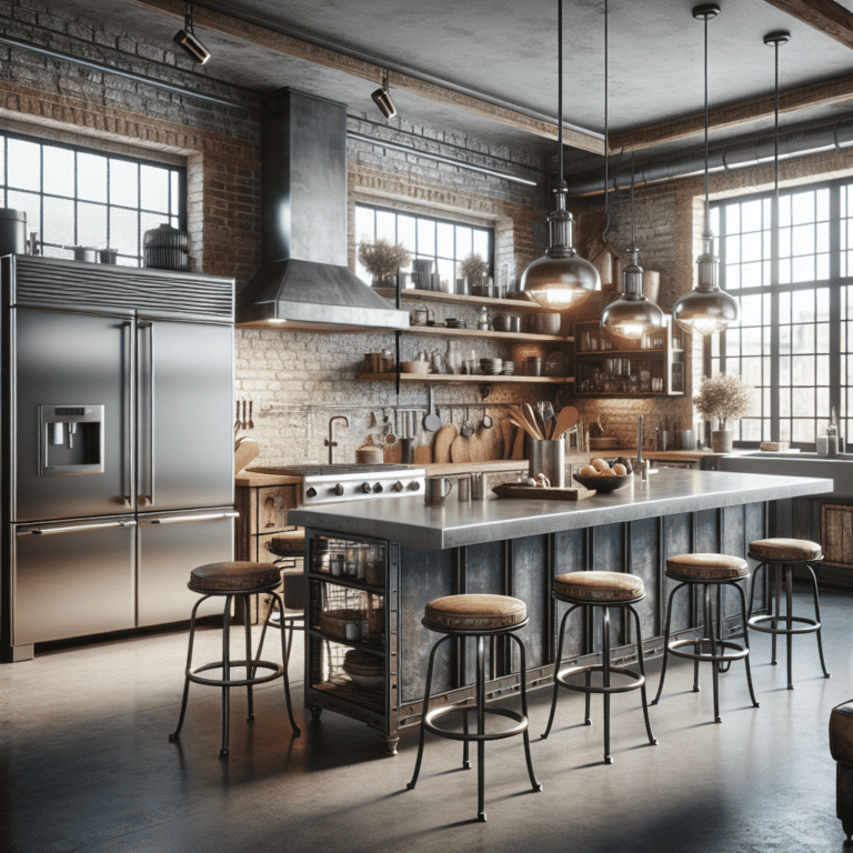 Industrial Chic: Adding Edgy Elements to Your Kitchen