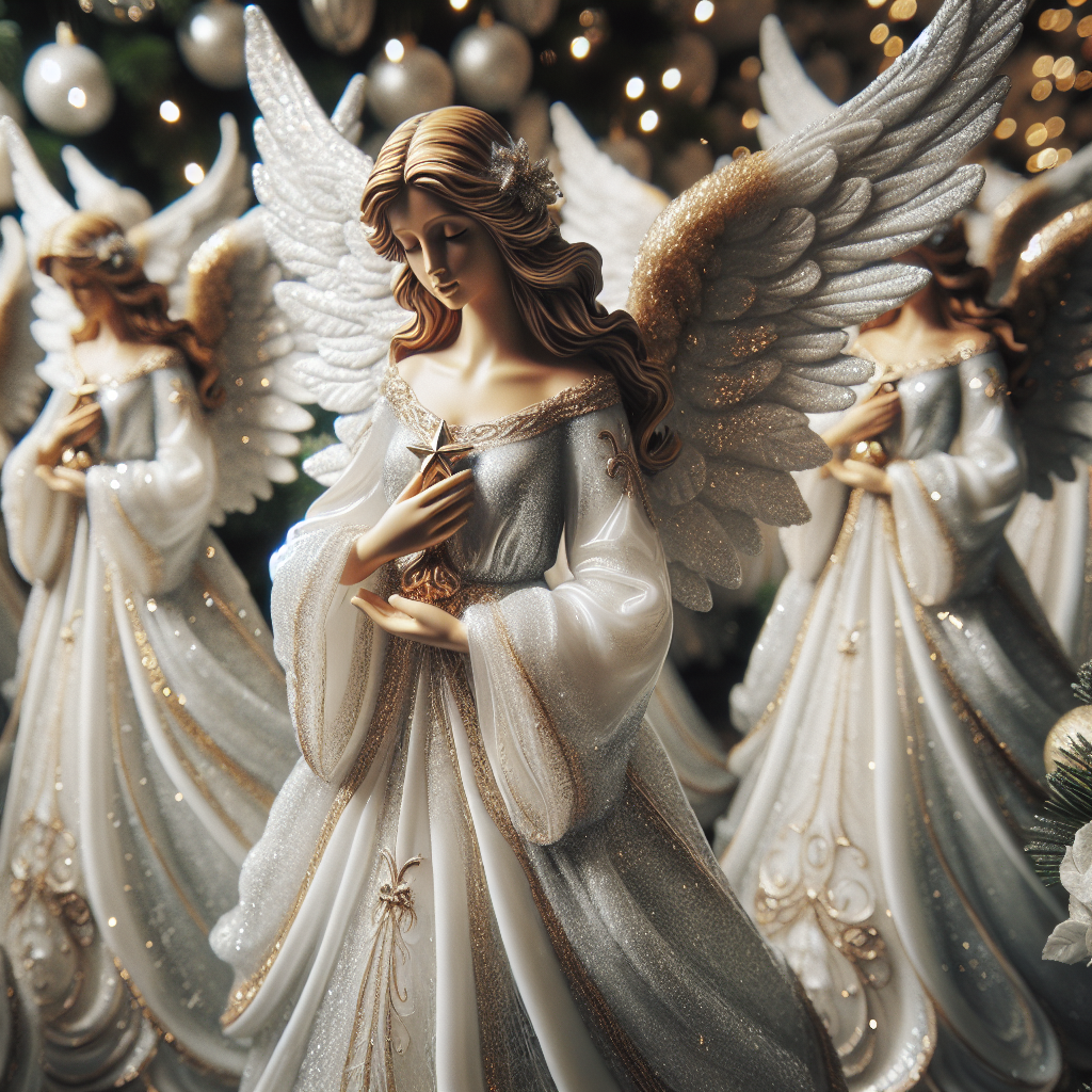Design Elegant Christmas Angel Ornaments to Add a Touch of Serenity to Your Festive Decor