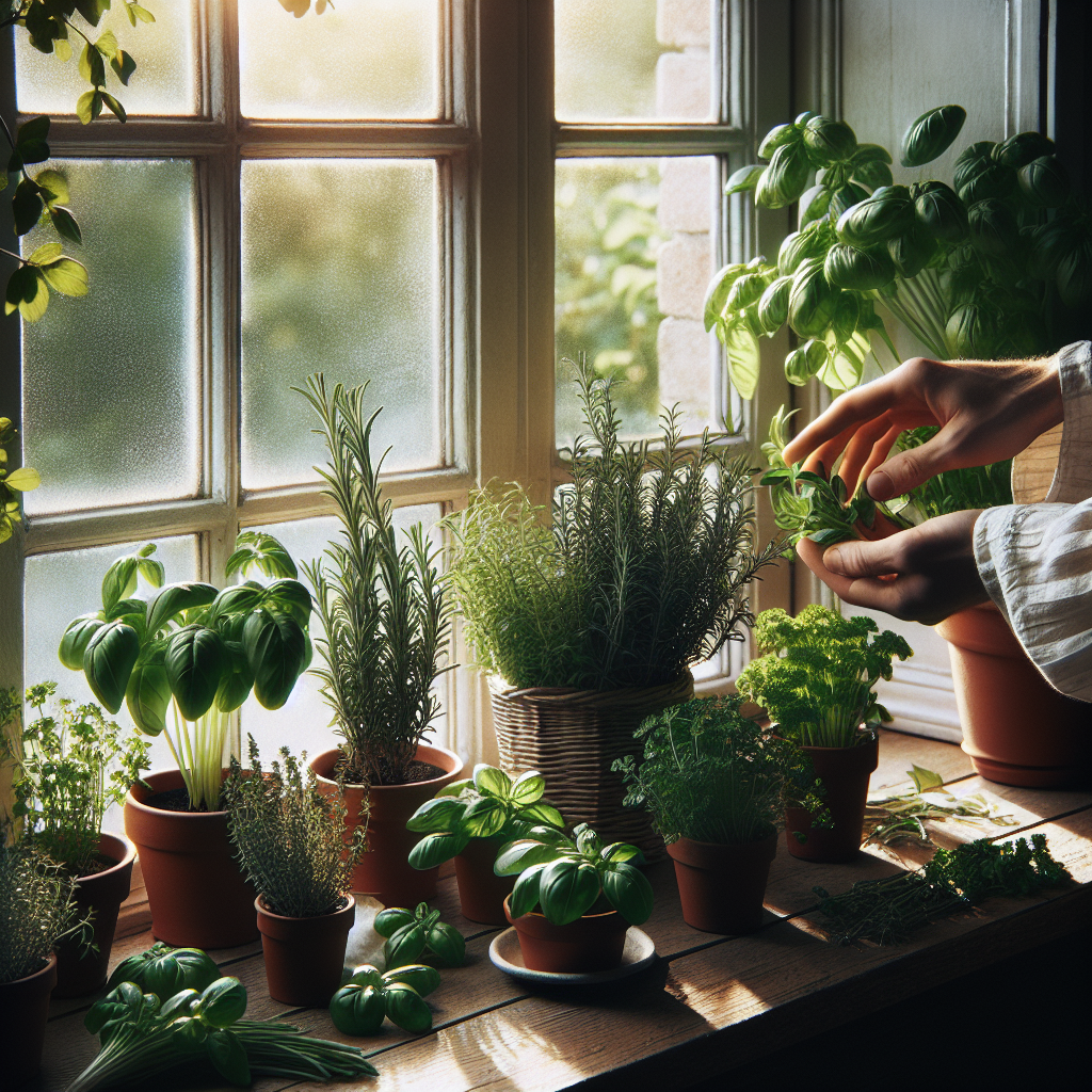 Herb Garden Window: Fresh Flavors at Your Fingertips