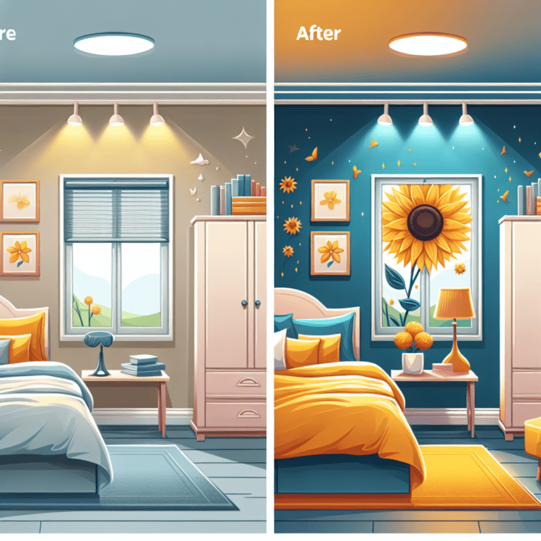 From Dull to Dazzling: Bedroom Color Makeovers
