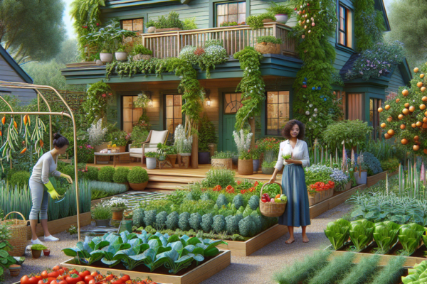 Vegetable Garden Visions: Blending Edibles into Your Home's Exterior