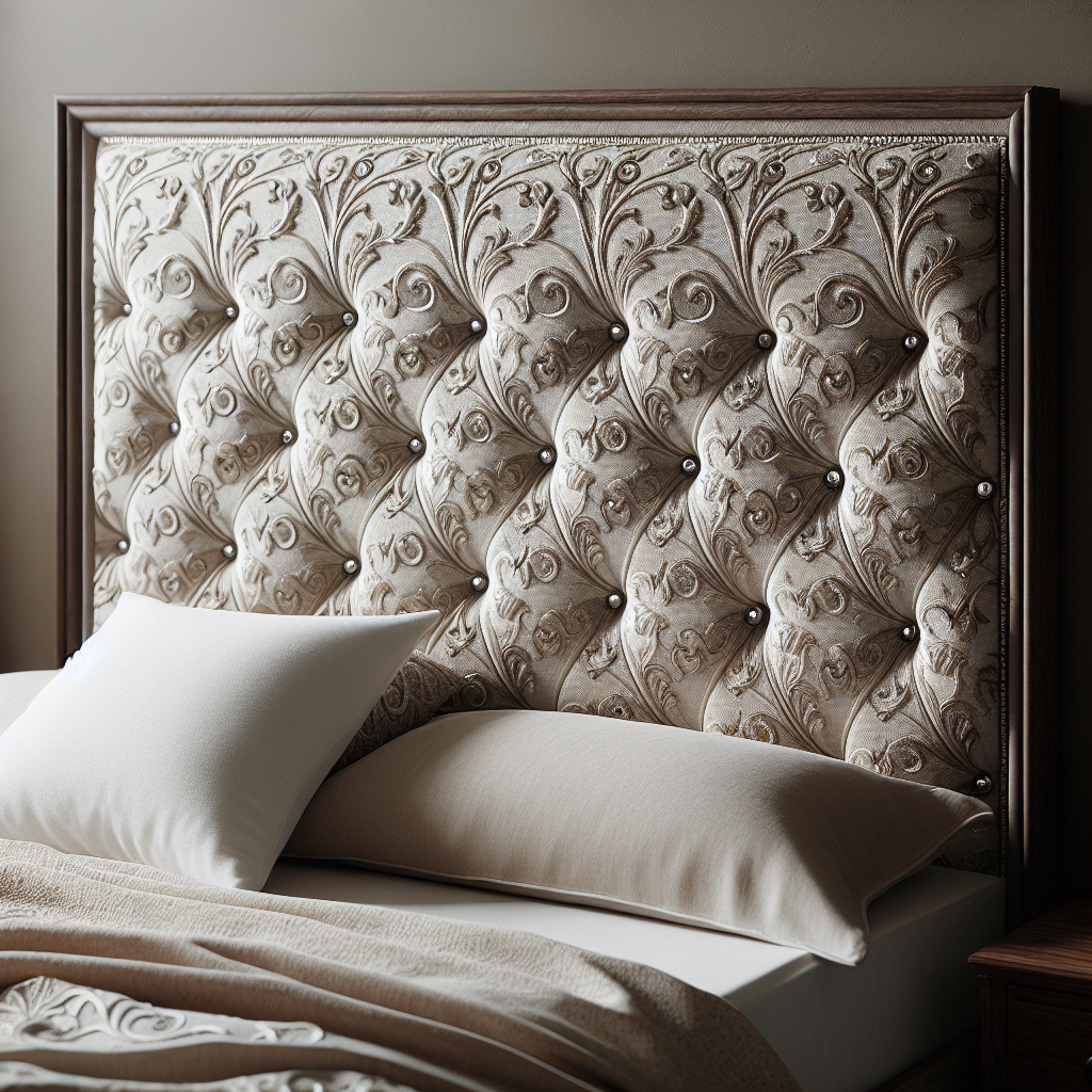 DIY Chic Fabric Headboard for Your Bed