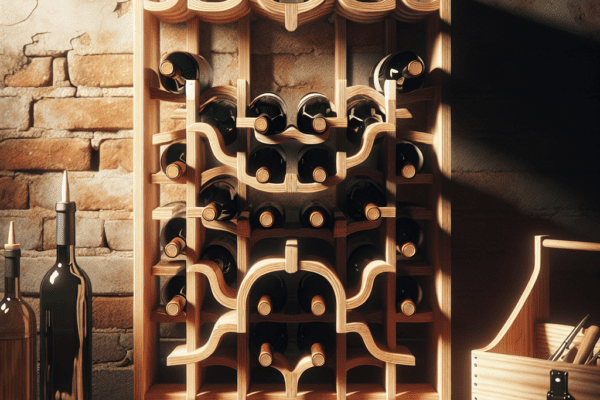 Custom Wine Rack: A DIY Project for Wine Enthusiasts